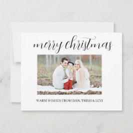 MERRY CHRISTMAS CARDS SIMPLE シーズンカード