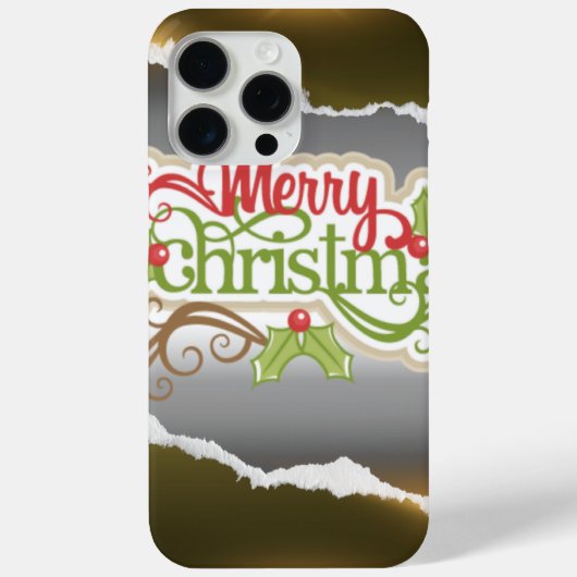 Merry Christmas  Case-Mate iPhoneケース (裏面)