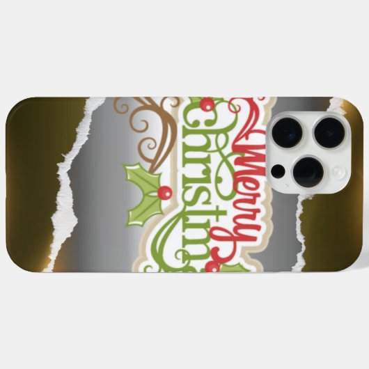 Merry Christmas  Case-Mate iPhoneケース (裏面 (横))