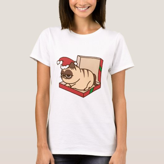 merry christmas Cat Tシャツ (正面)