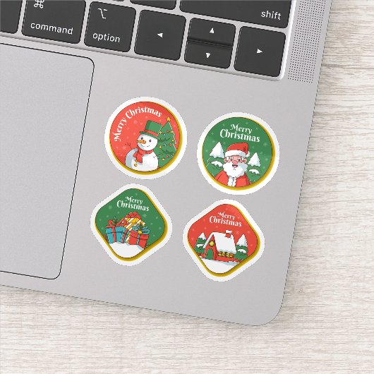 Merry christmas celebration sticker collection シール (詳細)