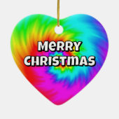 Merry Christmas (Change the Words) Ornament セラミックオーナメント (裏面)