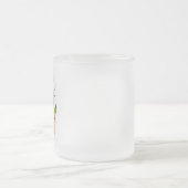 Merry Christmas Chef Girl Frosted Mug フロストグラスマグカップ (中央)