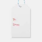 Merry Christmas Chicken ギフトタグ (裏面)