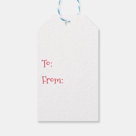 Merry Christmas Chicken ギフトタグ (裏面)