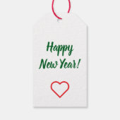 Merry Christmas, Christmas candy cane, Pixel Art  ギフトタグ (裏面)