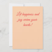 Merry Christmas! Christmas gift. Christmas card. セーブザデート (裏面)