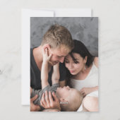 Merry Christmas Christmas Tree Photo Collage シーズンカード (裏面)