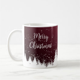  Merry Christmas Claret Mug コーヒーマグカップ