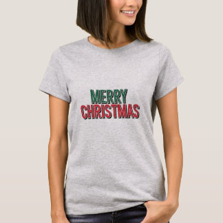 Merry Christmas - Classic Red & White Tee Tシャツ