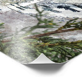 Merry Christmas. Claude Monet Photo Enlargement フォトプリント (角)