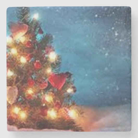 Merry christmas _coaster ストーンコースター (正面)