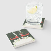 Merry Christmas coaster ストーンコースター (横)