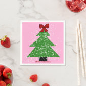 Merry Christmas cocktail napkin スタンダードカクテルナプキン (インサイチュ)