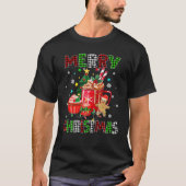 Merry Christmas Coffee Biscuit Lover Cookie Baker Tシャツ (正面)