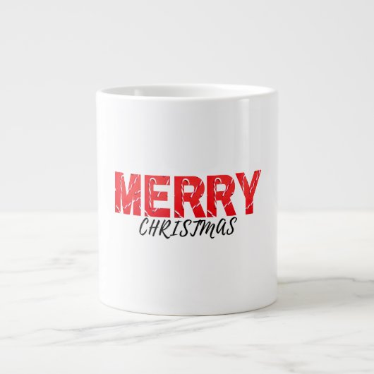 Merry Christmas Coffee Mug ジャンボコーヒーマグカップ (正面)