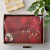 Merry Christmas Colorful Ornaments 薄葉紙 (ギフト)