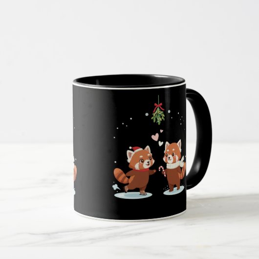 Merry Christmas Couple's Mug マグカップ (正面右)