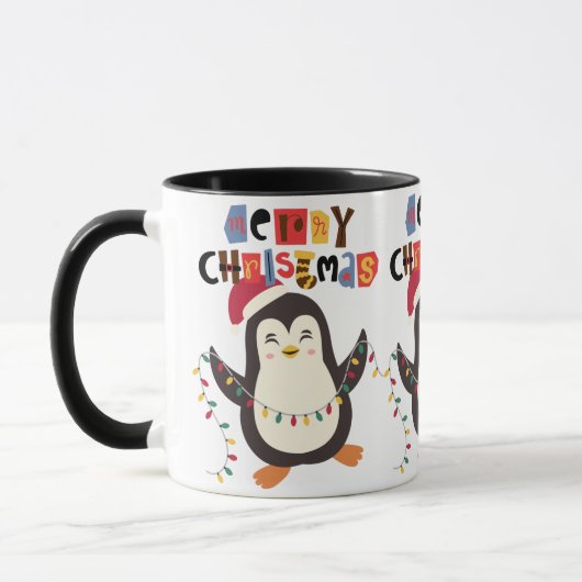 Merry Christmas Cup マグカップ (左)