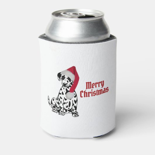 Merry Christmas Dalmatian 缶クーラー (缶裏面)