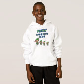Merry Christmas Dancing Elves Hoodie  (正面フル)