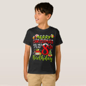 Merry Christmas Day And Yes It's My 8th Birthday B Tシャツ (正面フル)