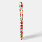Merry Christmas Decorative Plaid Tartan  Case-Mate iPhoneケース (裏面 / 左)