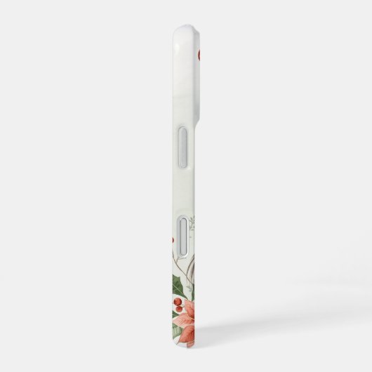 Merry Christmas Dog Festive Holiday Phone Case iPhone 16ケース (右側面)