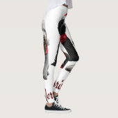 Merry Christmas Dogs レギンス (右)