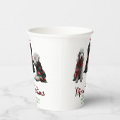 Merry Christmas Dogs 紙コップ (右)