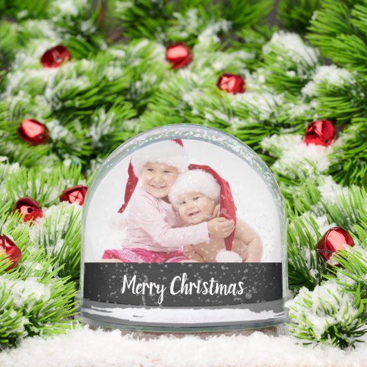 Merry Christmas Double Photo (black/white) (クリスマス)