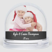 Merry Christmas Double Photo (black/white) (裏面)