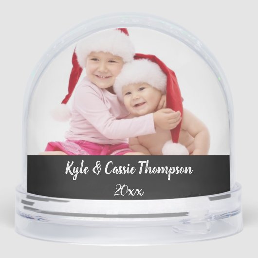 Merry Christmas Double Photo (black/white) (裏面)