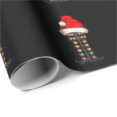 Merry Christmas Drag Racing Christmas Tree  ラッピングペーパー (ロールコーナー)