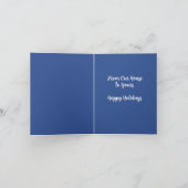 Merry Christmas Earthlings funny alien christmas シーズンカード (内部)