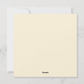 Merry Christmas-Elegant Rustic Simple Typography シーズンカード (裏面)