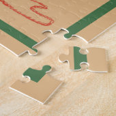 Merry Christmas Everybody! Vintage Santa Claus ジグソーパズル (側面)