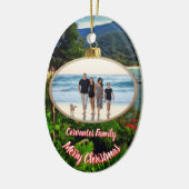 Merry Christmas Family 0828 セラミックオーナメント (左)