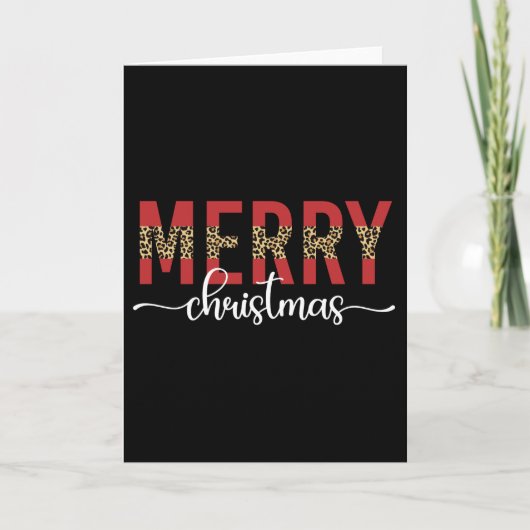 Merry Christmas Family Christmas Celebration Gifts カード (正面)