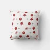 Merry Christmas family Gathering Set on Warm クッション (正面)