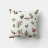 Merry Christmas family Gathering Set on Warm クッション (裏面)