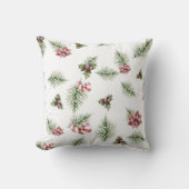 Merry Christmas family Gathering Set on Warm クッション (正面)