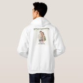Merry Christmas Family Hoodie for Men – Personaliz パーカ (裏面フル)
