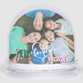 Merry Christmas Family Love Typography 2 photo (正面)