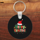 Merry Christmas Family Matching Outfit Xmas Squad  キーホルダー (正面)