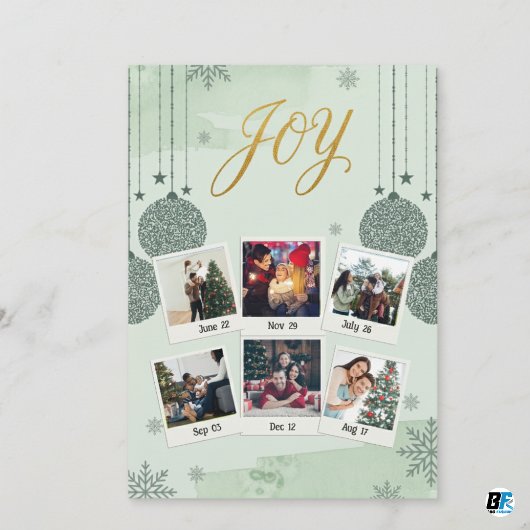 Merry Christmas Family Photo  シーズンカード