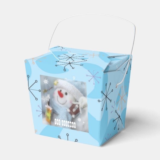 Merry Christmas!：Faver Box（The snowman） フェイバーボックス (正面サイド)