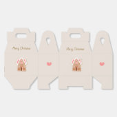 Merry Christmas Favor Boxes フェイバーボックス (見開き)