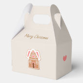 Merry Christmas Favor Boxes フェイバーボックス (裏面)