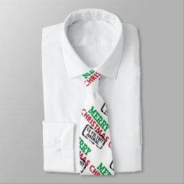 Merry Christmas Filthy Animal - GraphicLoveShop ネクタイ